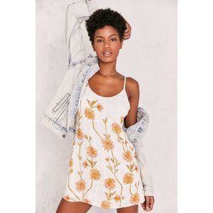 UO Kimchi Blue Cambridge Floral Spring Swing Dress